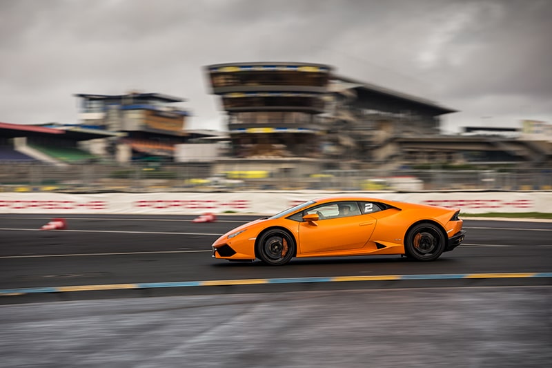 Lamborghini Huracan Orange Circuit