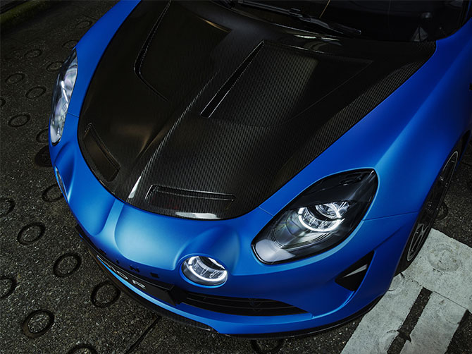 Capot carbone Alpine A110 R